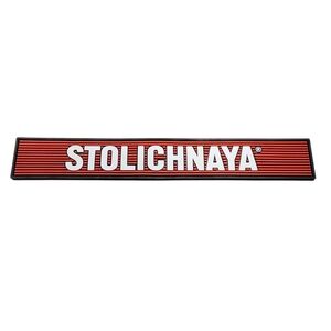 Stolichnaya Vodka Bar Rail Mat Pre-owned